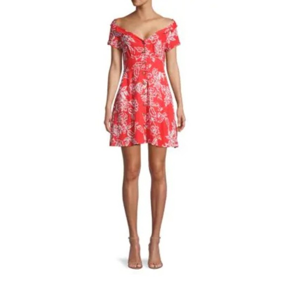 Free People Dresses & Skirts - FREE PEOPLE "A THING CALLED LOVE" FIT FLARE DRESS